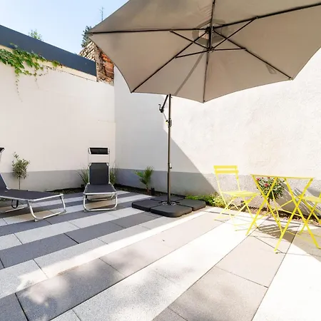 Apartment Lemon3 - Privater Garten Mit Grill, Mini-gym, Zentral In Karlsruhe